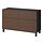 Select colour variation: Black-brown / BJÖRKÖVIKEN brown stained oak veneer