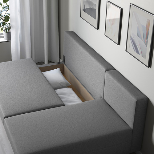 ÄLVDALEN, sofá cama 3 plazas con chaiselongue. 6 de 8 abrir diálogo
