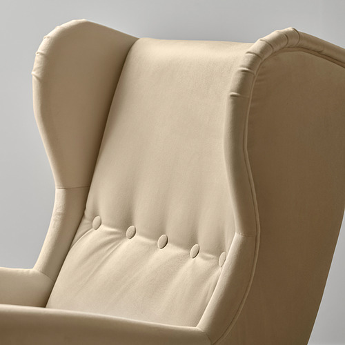 STRANDMON, sillón orejero con reposapiés. 3 de 8 abrir diálogo