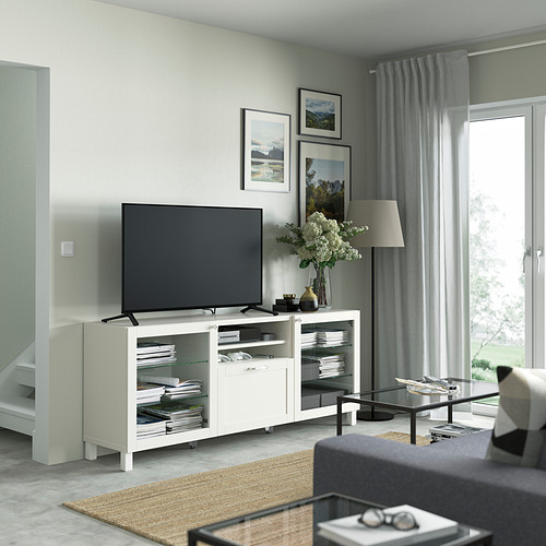 BESTÅ, TV bench with drawers. 3 of 9 open dialog