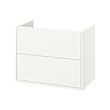 HAVBÄCK sink cabinet with 2 drawers 