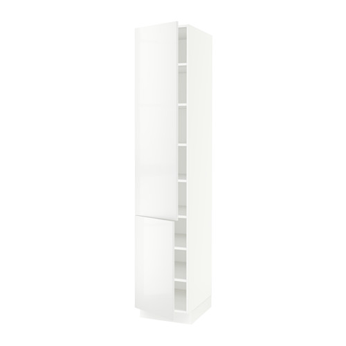 SEKTION, high cabinet with shelves/2 doors. 1 of 2 open dialog