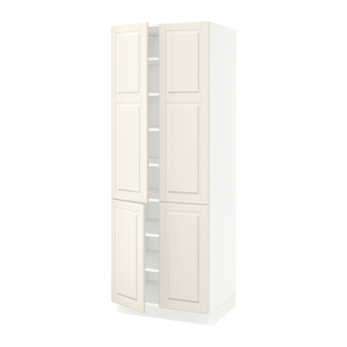 SEKTION, high cabinet with shelves/4 doors. 1 of 2 open dialog