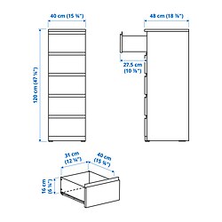 Measurement Illustration - STORKLINTA chest