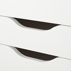 Measurement Illustration - ALEX 5-drawer filing cabinet