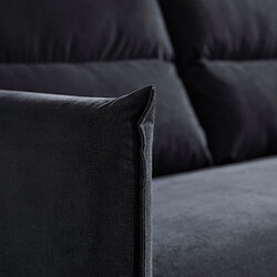 Measurement Illustration - MANNARP 3 seat sofa