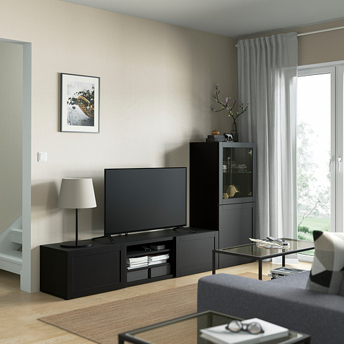 BESTÅ, TV storage combination. 3 of 9 open dialog