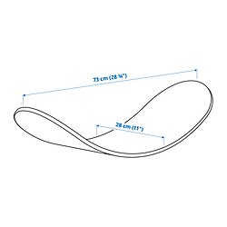 Measurement Illustration - GREJSIMOJS balance board for children