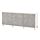 Select colour variation: White / KALLVIKEN light grey concrete effect