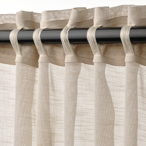 HÄLLEBRÄCKA, sheer curtains, 1 pair. 8 of 10 open dialog