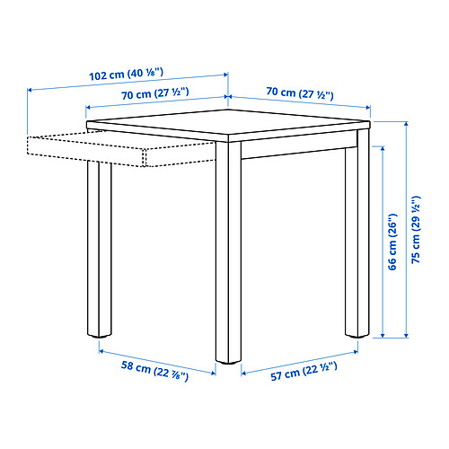IKEA PS 2026, table and 2 chairs. 6 of 8 open dialog