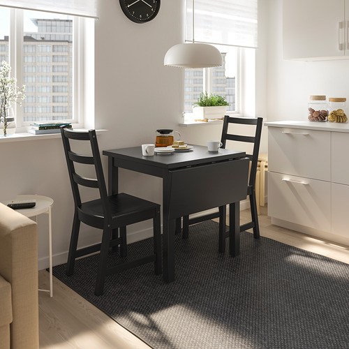 NORDVIKEN, mesa de comedor ala abatible. 2 de 7 abrir diálogo