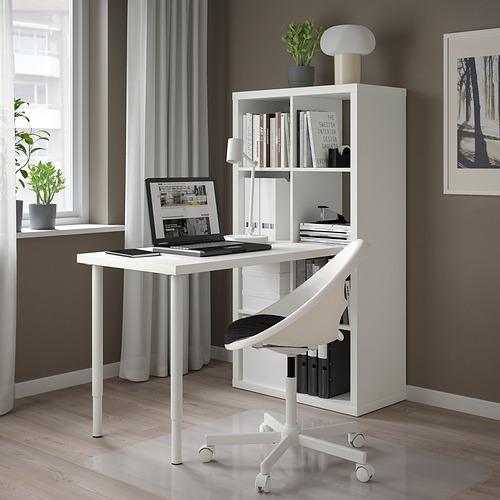 KALLAX / LINNMON, combinación escritorio. 3 de 5 abrir diálogo
