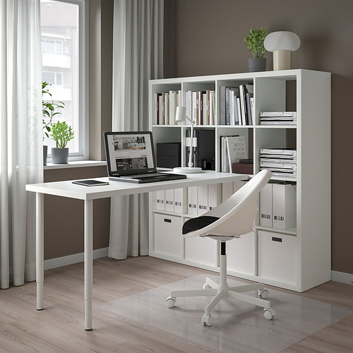 KALLAX / LAGKAPTEN, combinación escritorio. 2 de 4 abrir diálogo