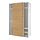 Select colour variation: MEHAMN dark brown oak effect / oak effect