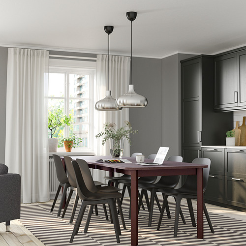 STRANDTORP / ODGER, Extendable dining table and 8 chairs. 2 of 11 open dialog