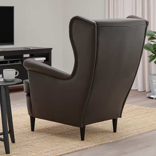 STRANDMON, wing chair. 3 of 8 open dialog