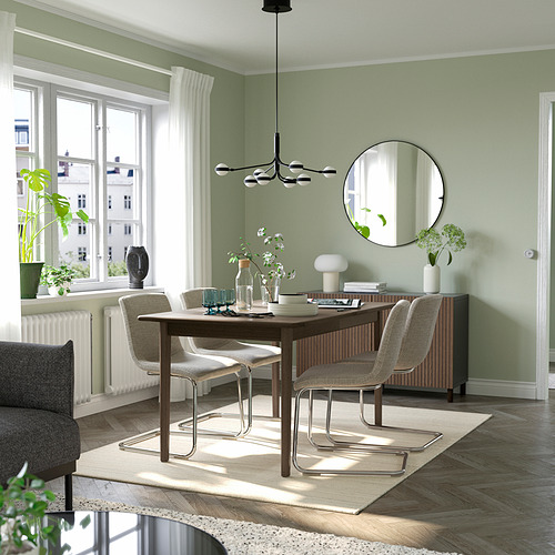 SKANSNÄS / LUSTEBO, extendable table and 4 chairs. 2 of 8 open dialog