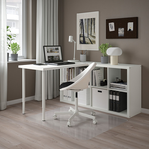 KALLAX / LINNMON, combinación escritorio. 4 de 5 abrir diálogo