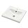 Select colour variation: white, 25x21 3/4 "