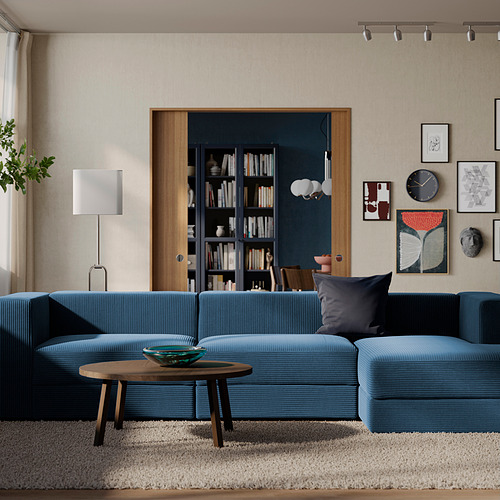 JÄTTEBO, 4 seat module sofa with right chaise longue. 2 of 12 open dialog