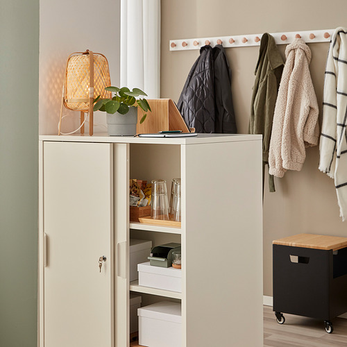 TROTTEN, cabinet with sliding doors. 2 of 12 open dialog