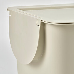 TRÖSKNING bin with lid