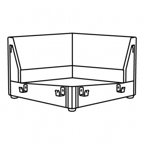 DARETORP, corner section frame. 1 of 1 open dialog