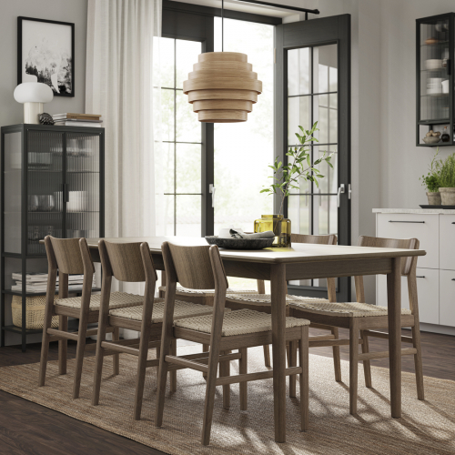 SKANSNÄS, extendable dining table. 3 of 7 open dialog