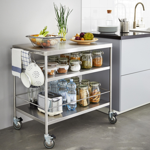 FLYTTA, kitchen trolley. 2 of 3 open dialog