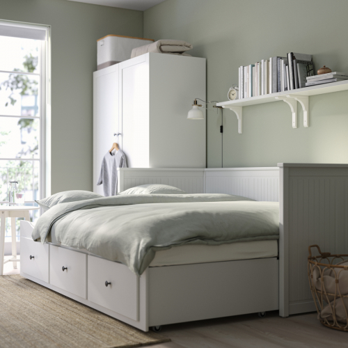 HEMNES, daybed frame with 3 drawers without mattress. 5 of 9 open dialog
