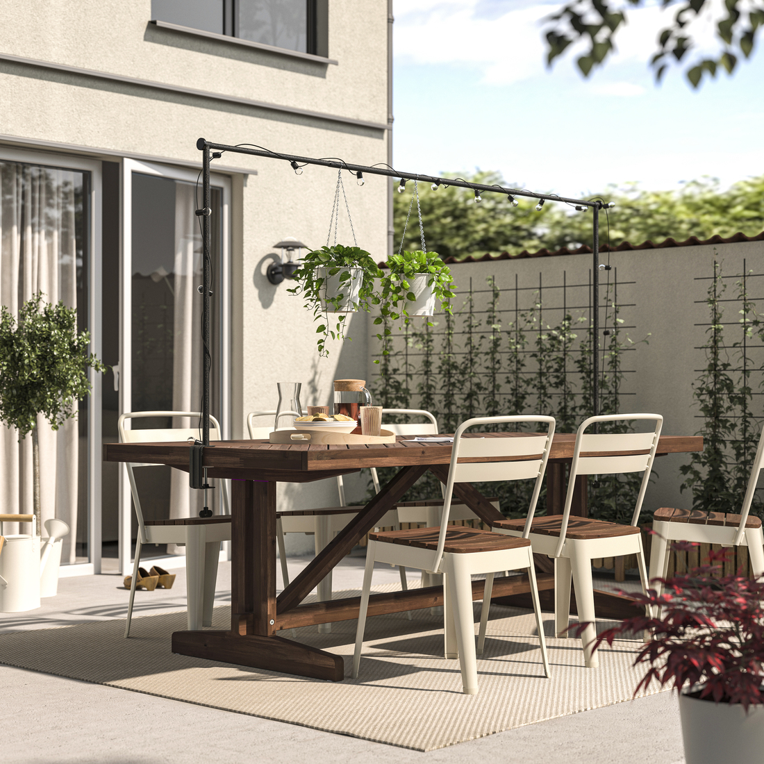 NORRMANSÖ, outdoor table. 2 of 7 open dialog