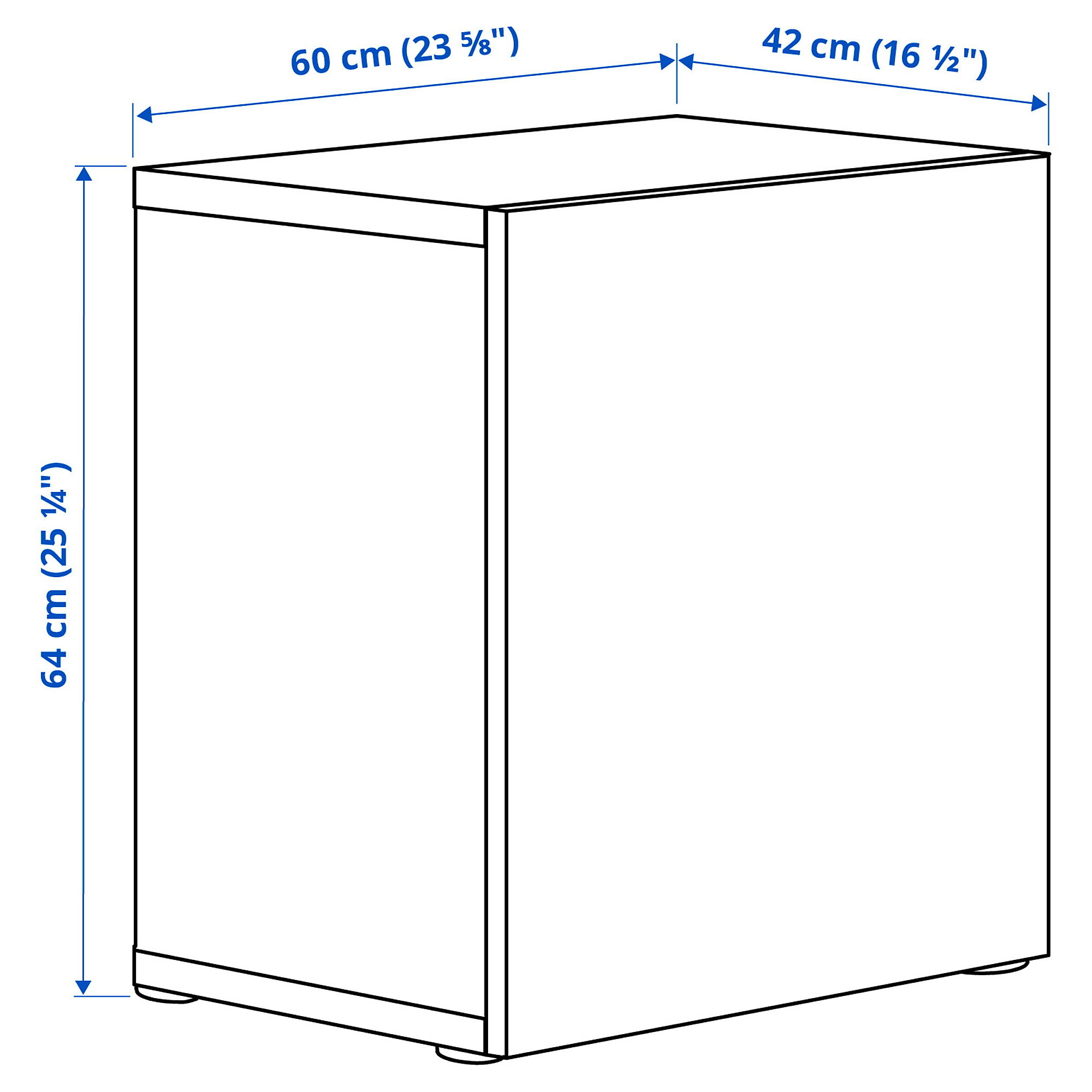 BESTÅ, estantería pared con puerta. 3 de 3 abrir diálogo