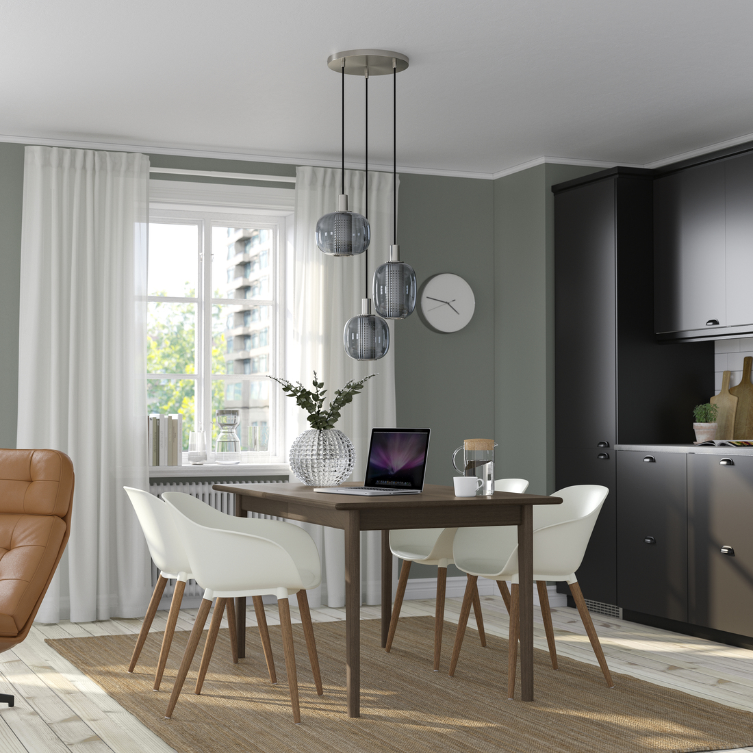 SKANSNÄS, extendable dining table. 4 of 7 open dialog