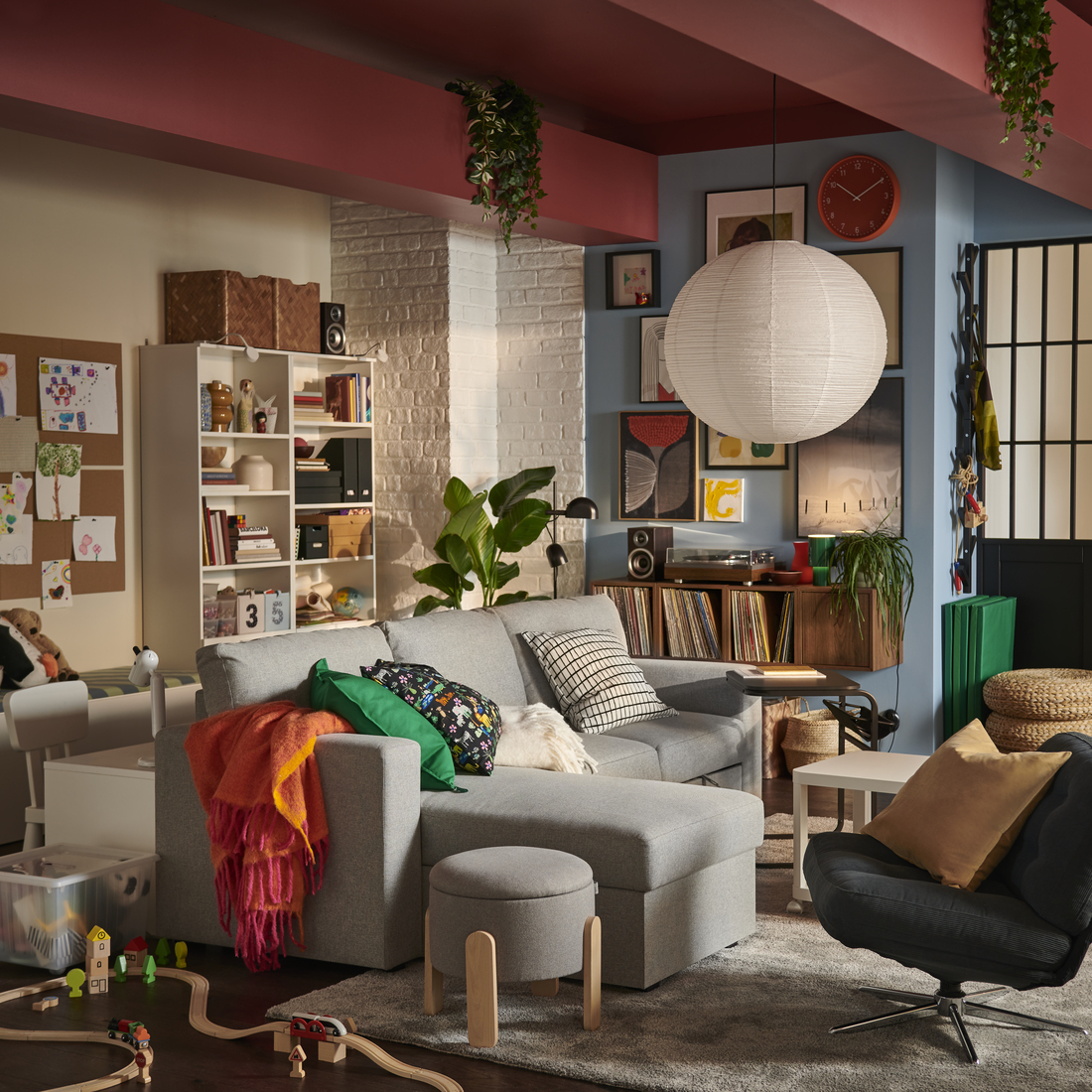 BÅRSLÖV, sofá cama 3 plazas con chaiselongue. 4 de 10 abrir diálogo