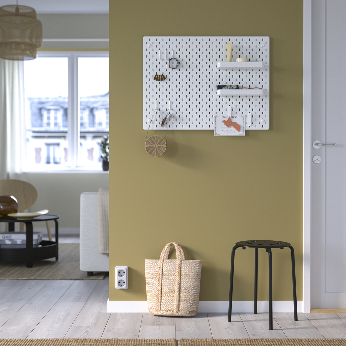 SKÅDIS, pegboard combination. 4 of 4 open dialog