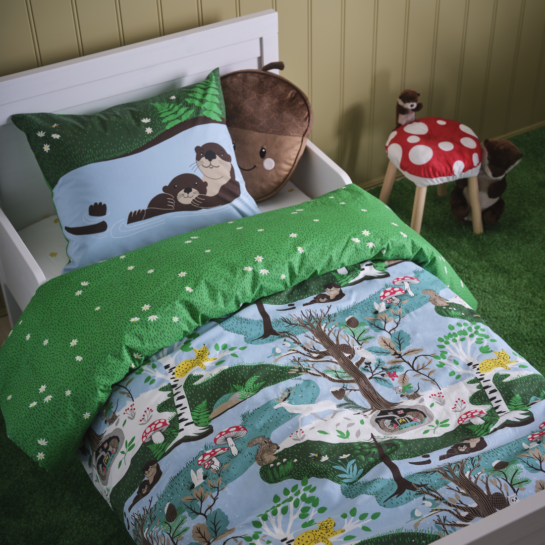 SKOGSDUVA, duvet cover and pillowcase(s). 5 of 8 open dialog