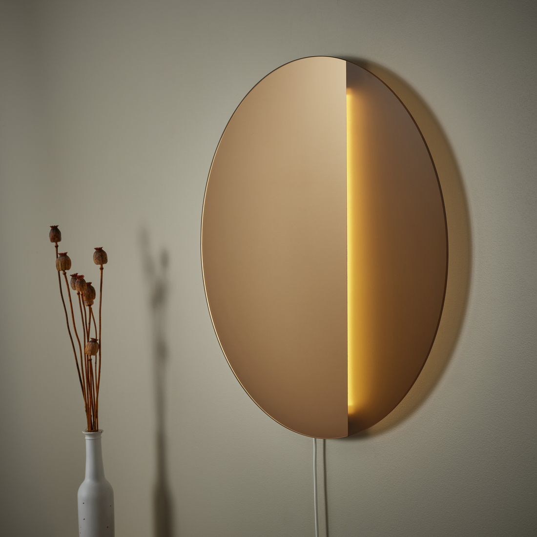 VARMBLIXT, aplique de pared/espejo LED 150lm 2700K. 3 de 6 abrir diálogo