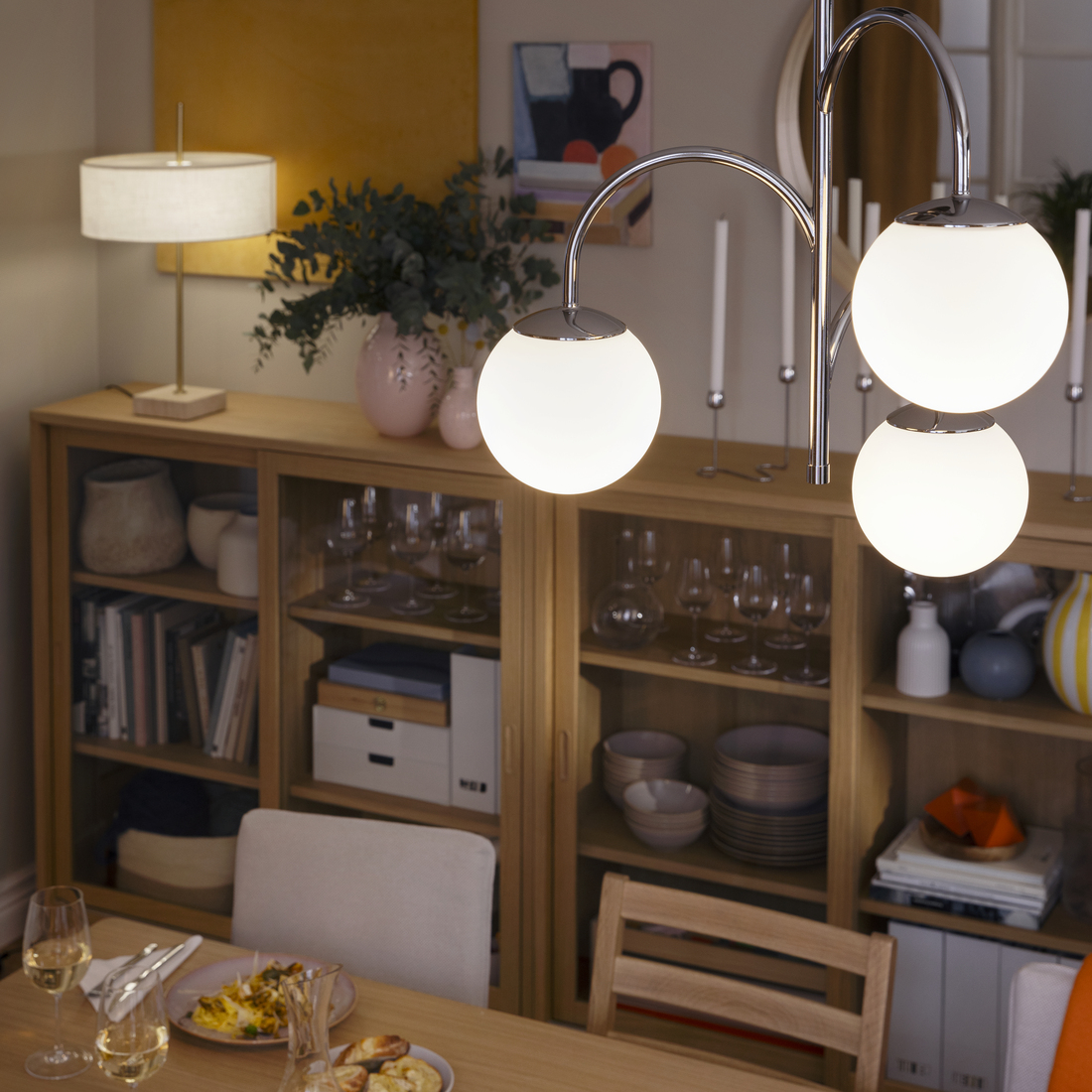 SIMRISHAMN, pendant lamp, 3-armed. 5 of 5 open dialog