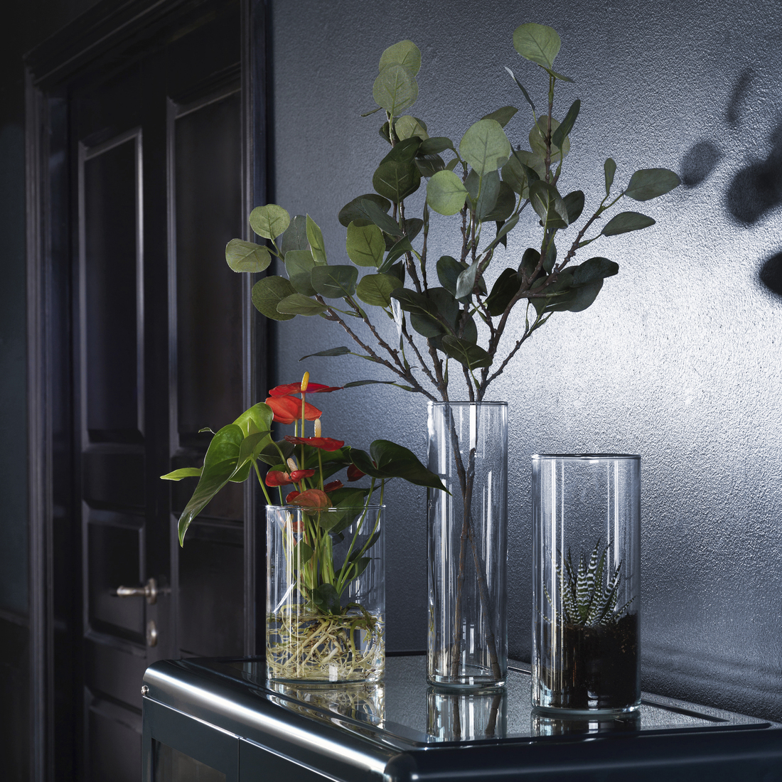CYLINDER, vase, set of 3. 2 of 4 open dialog