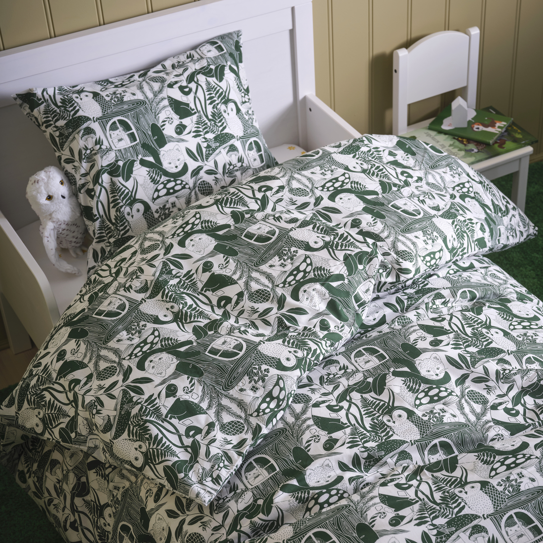 SKOGSDUVA, duvet cover and pillowcase(s). 3 of 6 open dialog