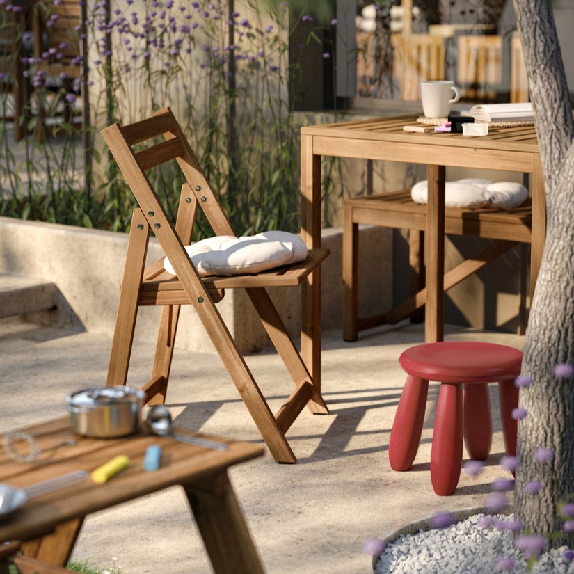 NÄMMARÖ, outdoor foldable chair. 5 of 6 open dialog