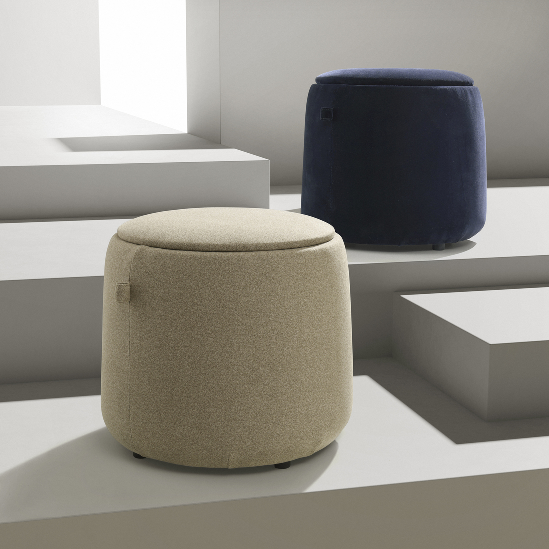 JÄRRESTAD, pouffe with storage. 6 of 7 open dialog
