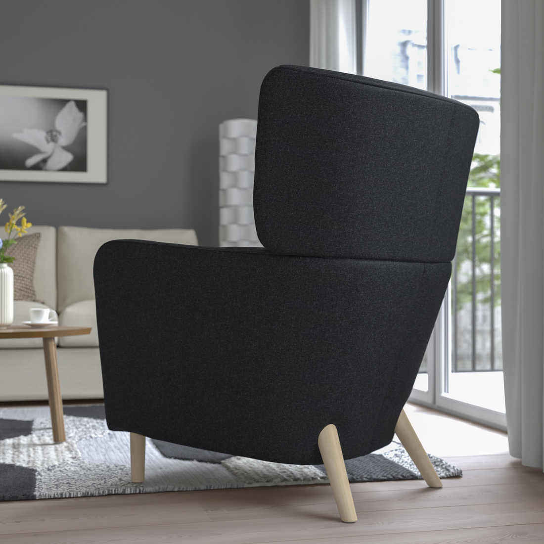 OSKARSHAMN, wing chair. 4 of 6 open dialog