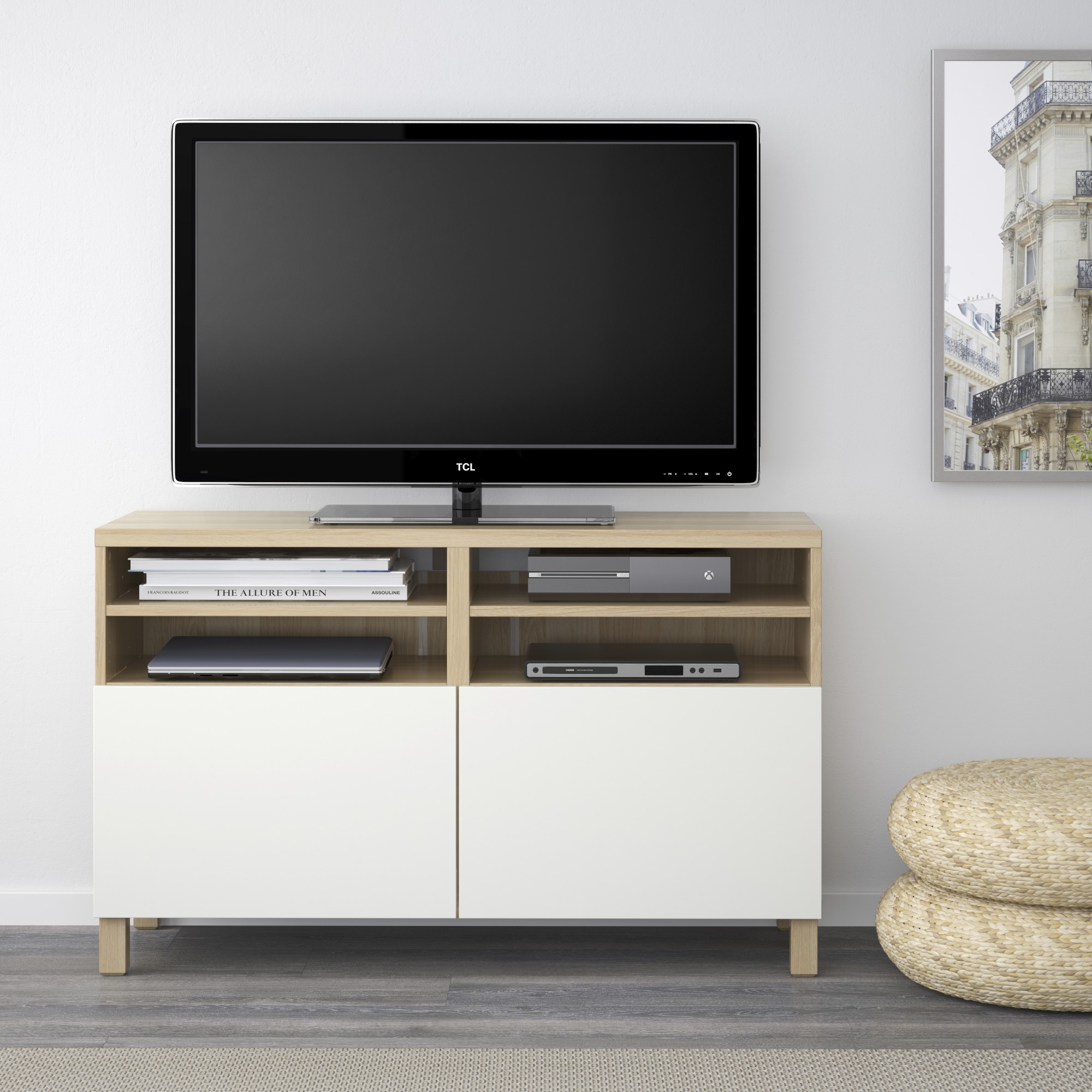 BESTÅ, mueble TV con puertas. 2 de 6 abrir diálogo