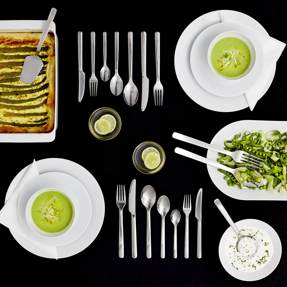 IKEA 365+, 56-piece flatware set. 4 of 5 open dialog