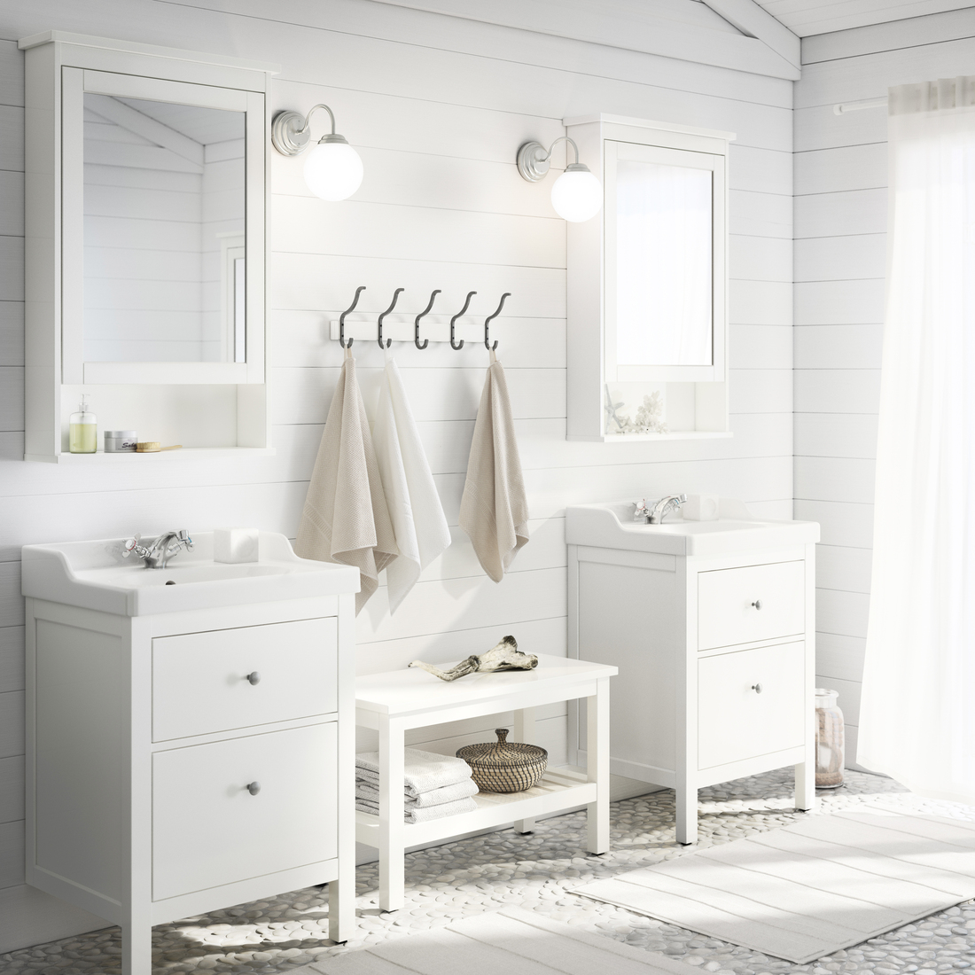 HEMNES, bench. 2 of 5 open dialog