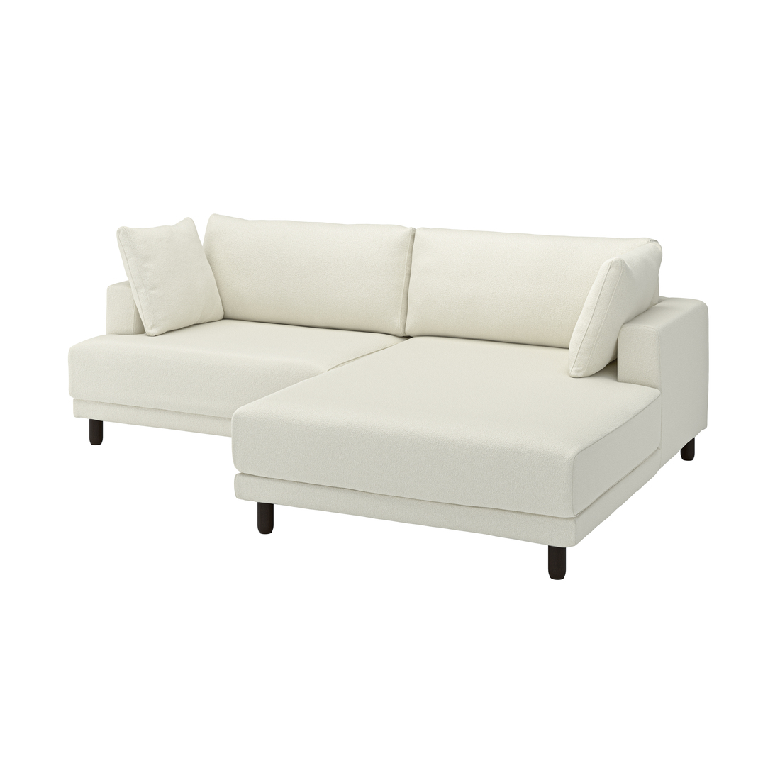 Select colour variation: with chaise, right/Axvall off-white