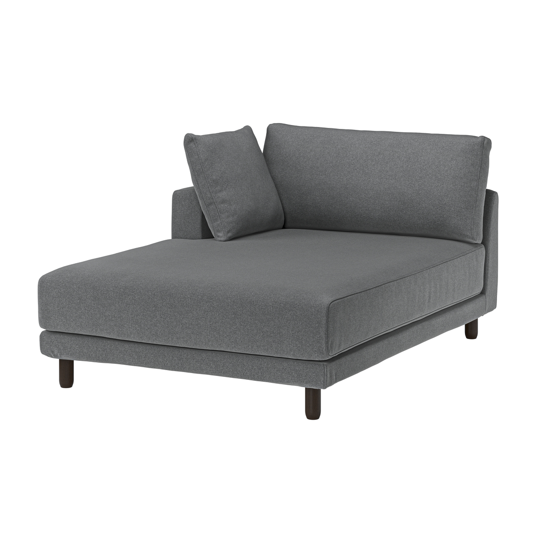 Select colour variation: with armrest left/Johanneshov dark gray