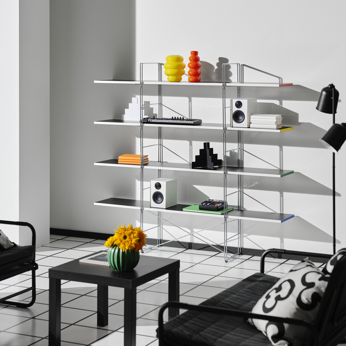 BYAKORRE, open shelf unit. 3 of 9 open dialog